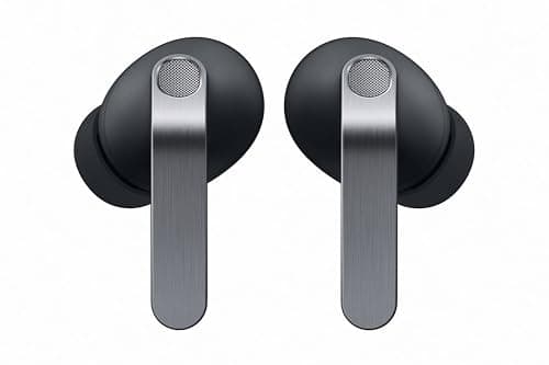 Samsung Galaxy Buds4 Pro, Black (CAD Version & Warranty) - New Fit, Two Way Speaker, Adaptive ANC, AI Assistant