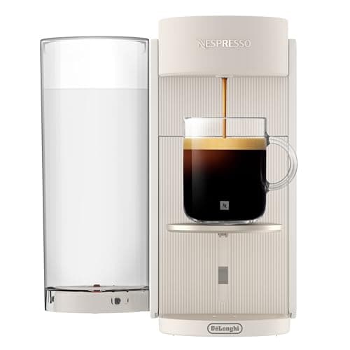 Nespresso Vertuo Up Coffee and Espresso Machine by DeLonghi, Pearl White