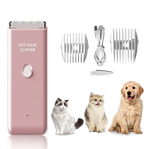 Dog Clippers Pet Grooming Clippers Kit,Low Noise Shaver Trimmer for Dog,Cat