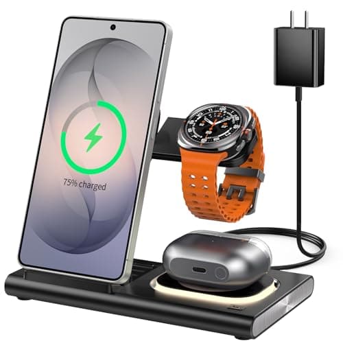 3 in 1 Wireless Charging Station for Samsung Galaxy Watch Ultra 2/Z Fold8