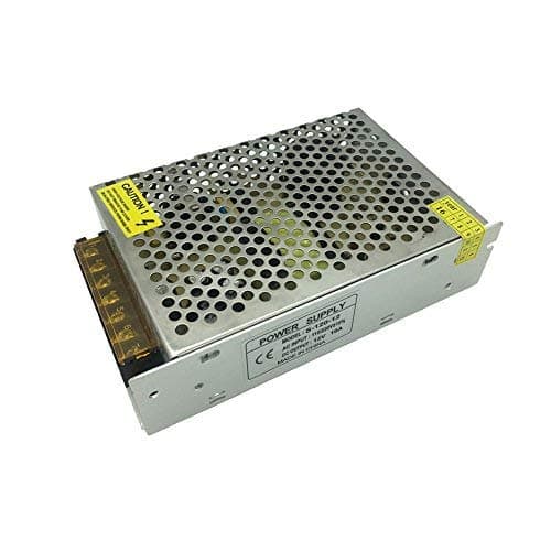 Bringsmart 12V 10A Electric Transformer 110V 220V AC to DC Voltage Changer