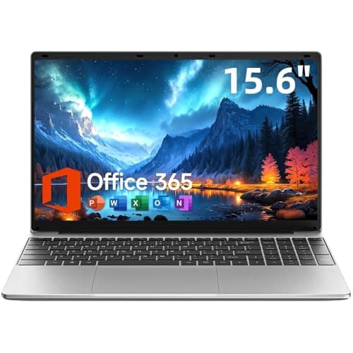 Jumper Laptop 15.6 Inch, Office 365, 4GB RAM 128GB Storage Expandable 1TB, 4 Cores Celeron, HD Display, Windows 11 Laptops Computer, Wi-Fi 5, BT4.2, Type-C, Numpad, for Students and Business.