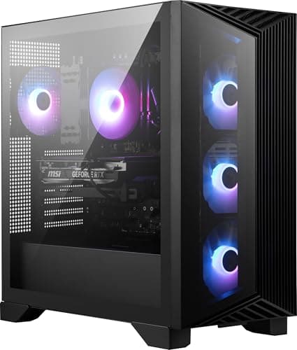 MSI Aegis Z2 Gaming Desktop, AMD Ryzen 7 8700F, GeForce RTX 5060, 16GB DDR5 Memory, 2TB M.2 NVMe SSD,Wi-Fi 6E, Bluetooth 5.3, Windows 11 Home, A8NVL-1670CA