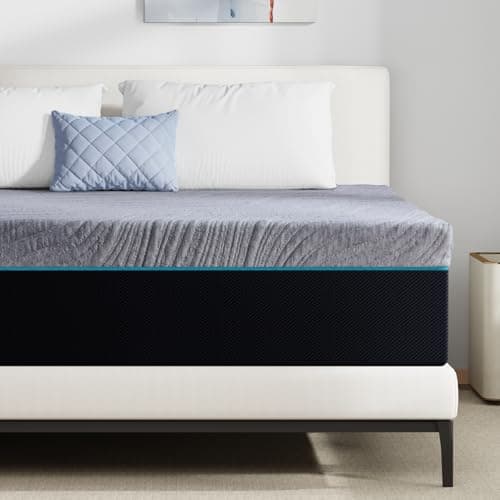 Twolike 8 Inch Full Mattress Gel Memory Foam Breathable for Cooler Sleep Supportive and Pressure Alleviation, Mattress in Box