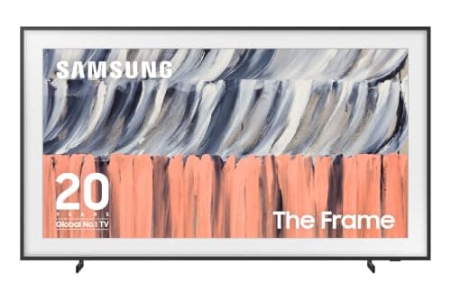 Samsung 75 inch The Frame TV, LS03HE, Art Mode, Glare Free, 144Hz Refresh Rate, Quantum HDR, QLED, Smart TV, 4k Upscaling, Dolby Atmos, Samsung TV, Television (QN75LS03HEFXZC, 2026)
