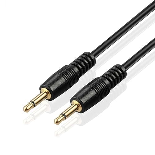 TNP 3.5mm Mono Cable (6 FT) - 12V Trigger Cable, IR Infrared Sensor Receiver Extension Extender, 3.5 mm 1/8" TS Monaural Mini Mono Audio Plug Jack Connector Male to Male Wire Cord