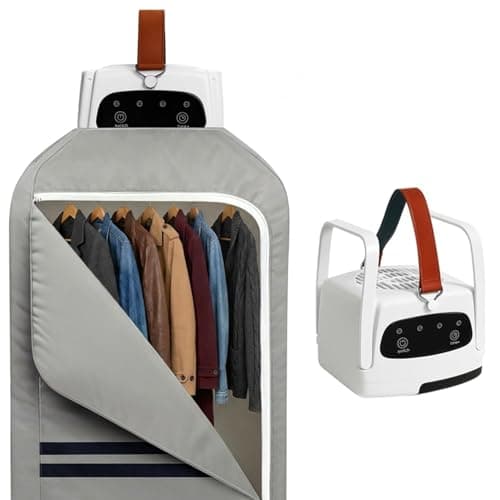 Swiitaey Portable Clothes Dryer, Mini Dryer for Clothes, Travel Small Cloth Dryer for Apartment, RV, Hotel, 300W Fast Electric Cloth Dryers with Adjustable Timer, Hold 7 Clothing, 140°F Constant Temp