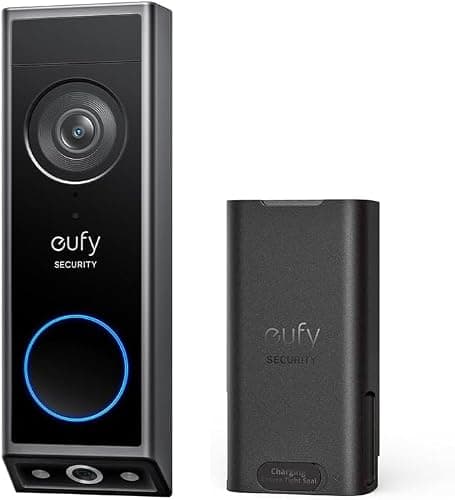 eufy Security by Anker Video Doorbell E340, Xtra Rechargeable Battery