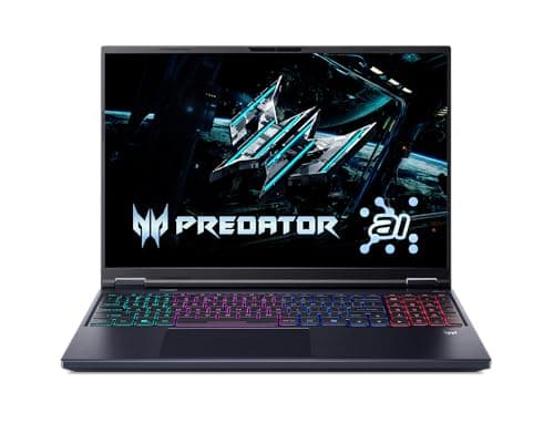 Acer Predator Neo PHN16-73-92EL 16" Gaming Laptop, Intel Core Ultra 9 275HX, NVIDIA GeForce RTX 5060, 16GB DDR5 RAM, 1TB SSD, Windows 11
