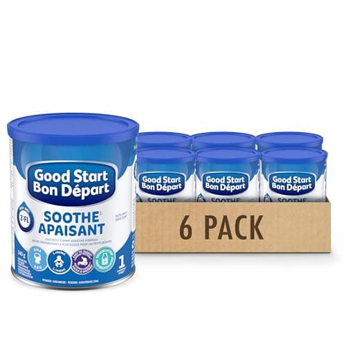 NESTLÉ GOOD START Soothe Baby Formula, Powder, 0+ Months, 942 g, Pack of 4