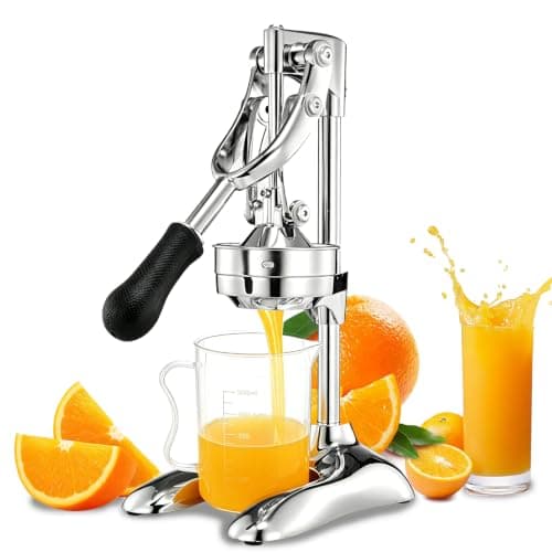 Crumye Manual Juicer Commercial for Food Cart Home Kitchen Lemonade Stand