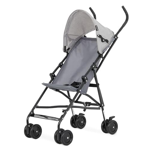 Dream On Me Aero Travel Lightweight Umbrella Stroller, Easy to Fold and Carry Travel Stroller, Adjustable and Removable Canopy