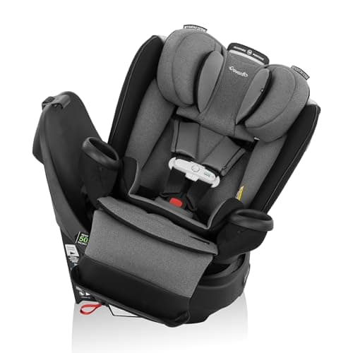 Evenflo Gold Revolve360 Extend All-in-One Rotational Car Seat with SensorSafe - Moonstone