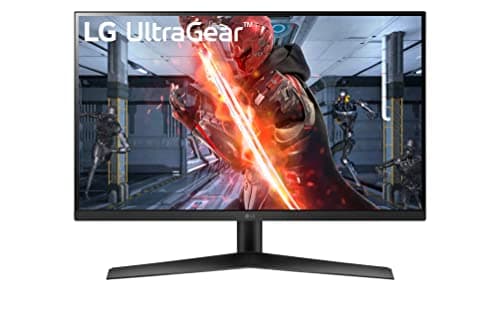 LG Ultragear 27GN60R-B 27 Inch Gaming Monitor with Full HD IPS 1ms (GtG) 144hz, HDR 10, Freesync Premium, NVIDIA G-SYNC Compatible, Black