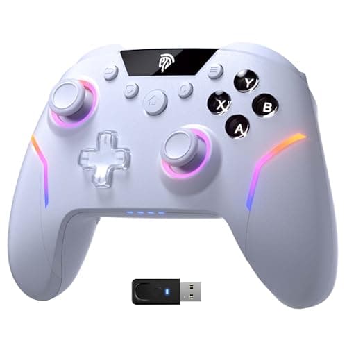 EasySMX X20 Wireless PC Controller, Mech Buttons, 2-Stage Hall Effect Stick