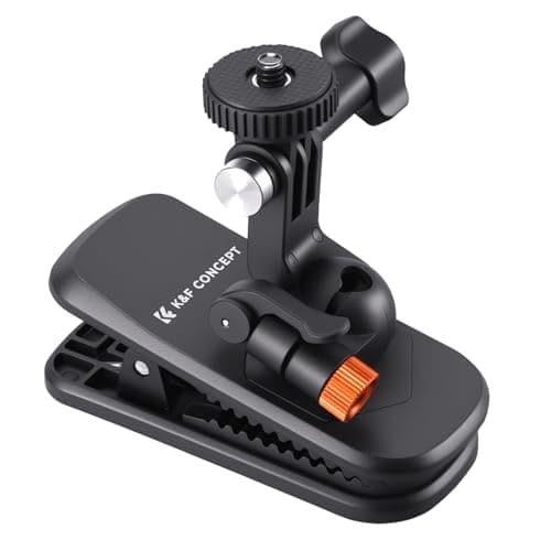K&F CONCEPT Magnetic Backpack Mount Clip, 360° Rotation Ball Joint Mount
