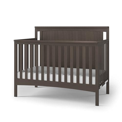 Forever Eclectic Scout 4-in-1 Convertible Baby Crib by Child Craft, Dapper Gray