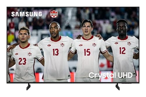 Samsung 55 inch 4k TV, U8000H, UHD, Smart TV, LED, HDR, Crystal Processor, 4k Upscaling, Dolby 2.0, Gaming Hub, Q Symphony, 3 HDMI, Metal Stream Design, Samsung TV, Television (UN55U8000HFXZC, 2026)