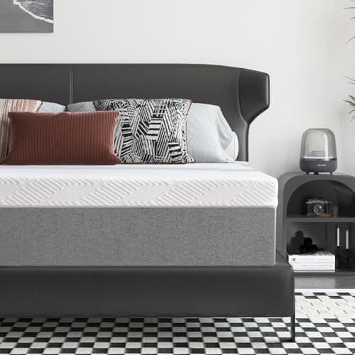 Lukace Full Size Memory Foam Mattress, Medium Firm Support, 8 Inch in Box Pressure Alleviation Mattress