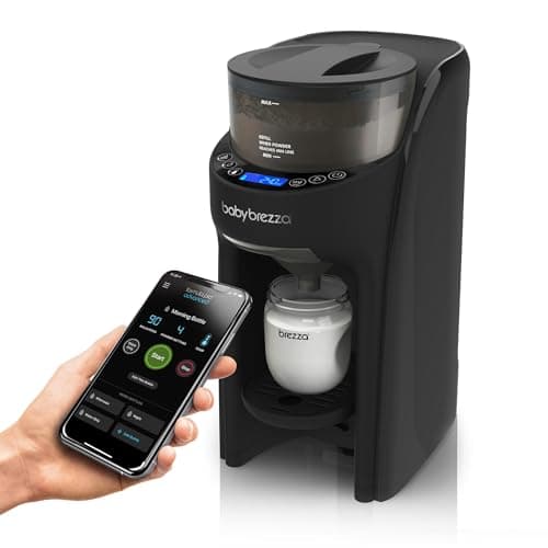Baby Brezza Formula Pro Advanced WiFi Formula Dispenser Machine - Automatically Mix a Warm Formula Bottle Instantly - Easily Make Bottle with Automatic Powder Blending