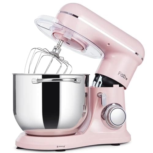 Kitchen in the Box Fab Series 8.4 QT 10-Speed Tilt-Head Stand Mixer (PINK)