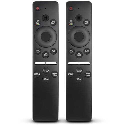 (Pack of 2) Universal Remote Control for Samsung TV Remotes Control Replacement Solar Series 8 LED LCD QLED Frame 4K 8K UHD HDTV Curved Monitor Smart