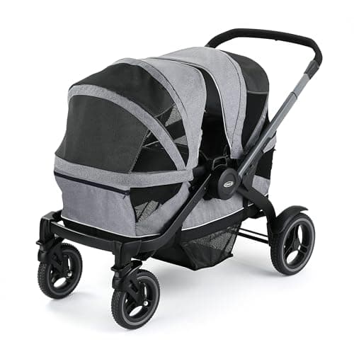 Graco Modes Adventure Stroller Wagon, Foldable 2 Seater Wagon for Kids, Teton