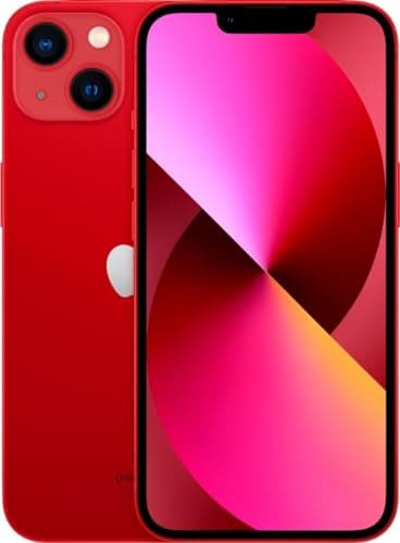 iPhone 13, 128GB, Product Red - Unlocked (Renewed)