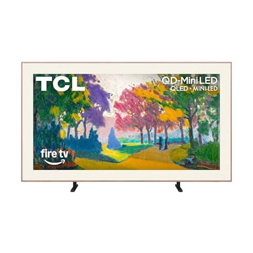 TCL 55 Inch A400 Pro Designer Series QLED 4K Smart QD-Mini LED TV with Fire TV Halo Control System, Local Dimming Pro, High Brightness Pro, Matte HVA Panel, 144Hz Native Panel Refresh Rate, Alexa+