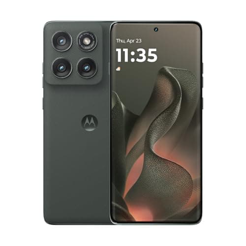 Motorola Edge 5G (2025) (256GB) AI-Powered, 6.7" P-OLED 120Hz Display, 50MP Triple Camera, Unlocked, (w/ 45W Fast Charging Adapter) - Deep Forest (Renewed)