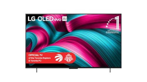 LG 42-Inch C5 OLED evo 4K Smart TV - α9 AI Processor 4K Gen 8, Alexa Built-in, Up to 144Hz Refresh Rate, HDMI 2.1, G-Sync, FreeSync, VRR, WebOS 25, Dolby Vision (OLED42C5PUA, 2025) (Renewed)