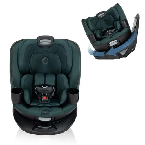 Maxi-Cosi Andi 360° Rotating All-in-One Convertible Car Seat, 10 Years of Use, Rear-Facing to Booster, Effortless Recline