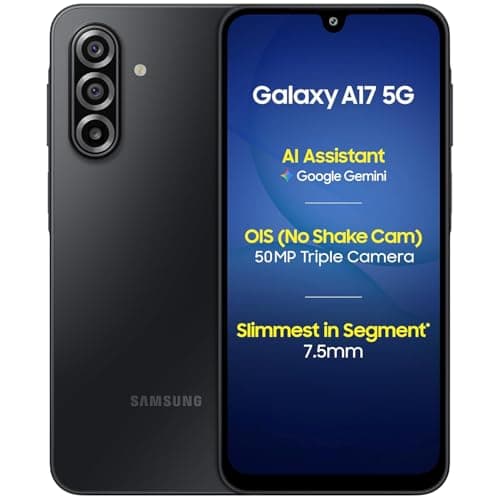 Samsung Galaxy A17 5G Ai (128GB + 4GB) Unlocked (Compatible with T-Mobile Mint Tello & Global) SM-A176B/DS Dual SIM / 6.7" 50MP Triple NEW