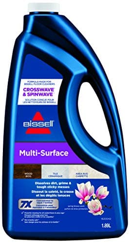 BISSELL Multi-Surface Formula for CrossWave & SpinWave, Wet/Dry Vacuum Solution (64oz), 1789N