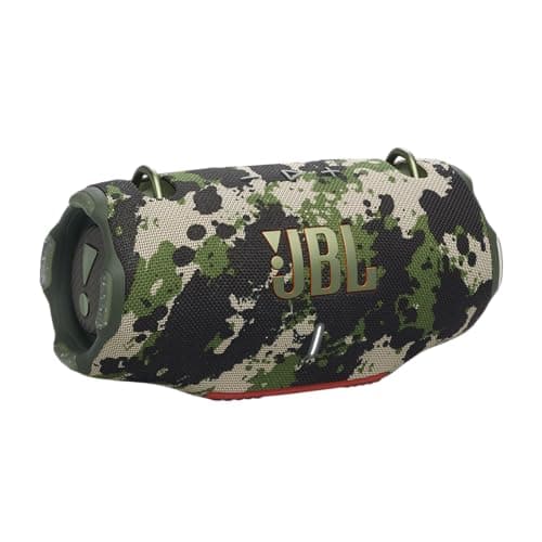 JBL Xtreme 4 - Portable Bluetooth Speaker, Powerful Sound and Deep Bass, IP67 Waterproof, 24 Hours of Playtime, Powerbank, PartyBoost for Multi-Speaker Pairing (Camo)