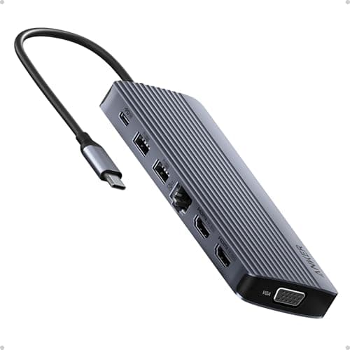 Anker Laptop Docking Station, 14 in 1 USB C Hub, Triple Display