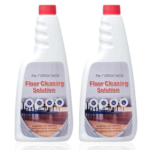 Cleaner Solution for Roborock Cleaning Solution Citrus Scented, Deep Clean Residue & Streak Free for Hardwood Multi Surface, Compatible with Roborock Saros 10/10R/Z70, Q7 Q8 Q10 S7 S8 Qrevo Series