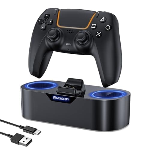 NEWDERY Single PS5 Controller Charger Station