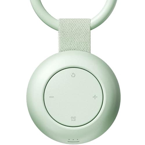 White Noise Machine for Sleeping Babies Adults, Portable Sound Machine with 21 Soothing Sounds, USB-C Rechargeable, Sleep Aid for Nursery Travel Office Gift, Auto-Off Timer, Memory (Mint Green)
