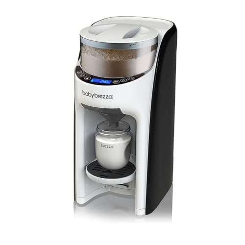 Baby Brezza Formula Pro Advanced Formula Dispenser Machine - Automatically Mix A Warm Formula Bottle Instantly - Easily Make Bottle With Automatic Powder Blending, White