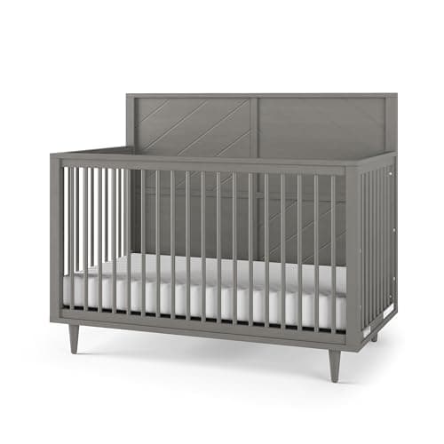 Child Craft Surrey Hill 4-in-1 Convertible Crib (Lunar Gray),F37001