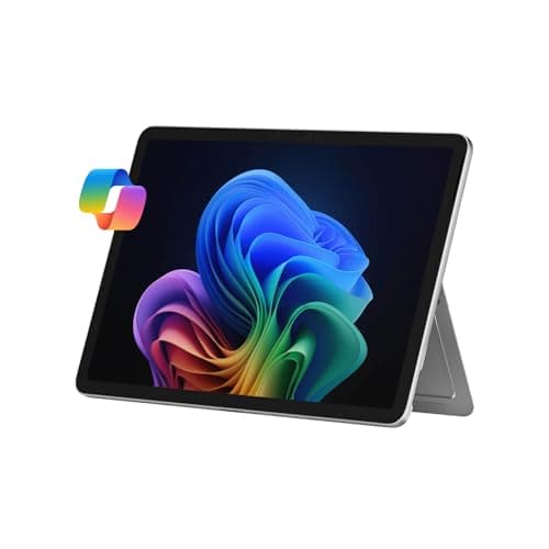 Microsoft Surface Pro 2-in-1 Laptop/Tablet (2025), Windows 11 Copilot+ PC, 12" Touchscreen Display, Snapdragon X Plus (8 Core), 16GB RAM, 512GB Storage, Platinum