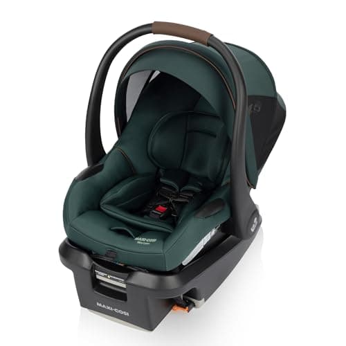 Maxi-Cosi Mico Luxe+ Infant Car Seat, Lightweight, Easy Install with MaxiLock™ Technology, Washable Seat Cover, ClimaFlow™ Ventilation, Side Impact Protection, EcoCare Fabrics