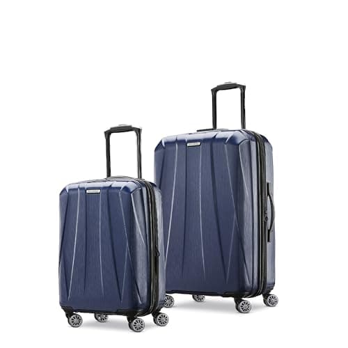 Samsonite Centric 2 2pc Nested Set (CO/Med), Model Number - 141137-3404, True Navy