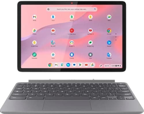 Lenovo Ideapad Chromebook | IP Duet 11 | Detachable Laptop | 10.9" 2K Touchscreen | MediaTek Kompanio 838 Processor | 4GB LPDDR4X RAM 128GB Flash Memory | Stylus not Included | 83HH0002US