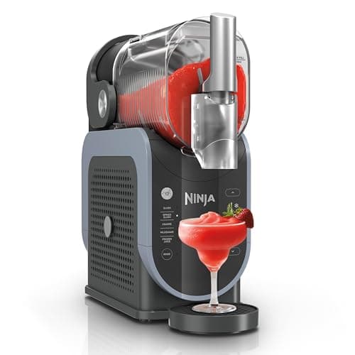 Ninja SLUSHi Professional Frozen Drink & Ice Machine with RapidChill Technology, Slushie Maker, 5 Preset Programs for Frozen Margaritas, Frappés, and More, FS301C (Canadian Version)