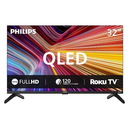 Philips 32PQF7676/F6 7600 Series FHD QLED 32-Inch Full HD QLED Roku TV