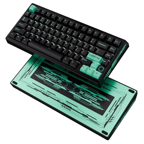 OOCTPK Chilkey BOOG75 Mechanical Keyboard, Prebuilt Custom Keyboard 75% Wired Gaming Keyboard with Magnetic Hall Sensor Switches, Full Aluminum Case, Hot Swappable, RGB, Cherry Keycap Profile, PC/Mac