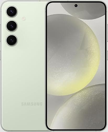 Samsung Galaxy S24 5G (128GB) AI Enabled, 120 Hz AMOLED Display, 50MP Camera, 8K Video, Nightography, Unlocked (with 45W Super Fast Charger) - Jade Green (Renewed)