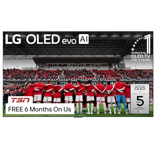 LG 65-Inch G6 OLED evo AI 4K Smart TV (2026)